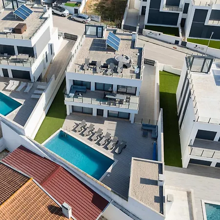 Eden Villa, With Jacuzzi And Ocean View * Ribamar (Lourinha)