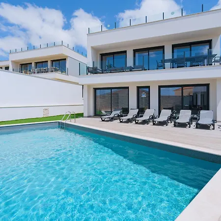 빌라 Eden Villa, With Jacuzzi And Ocean View Ribamar (Lourinha)